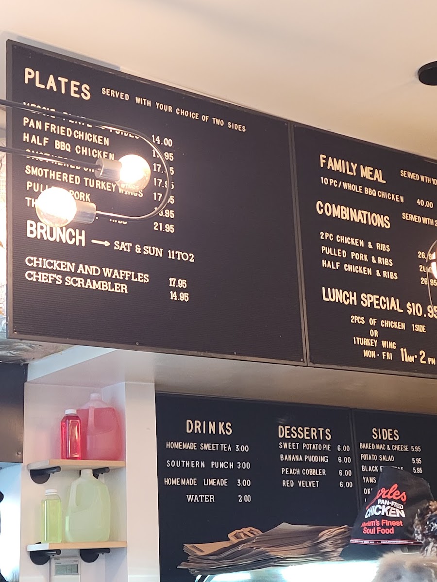 Charles Pan-Fried Chicken Menu - Image 4